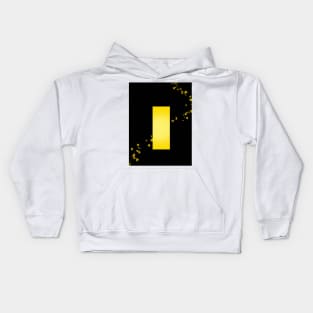 golden cube Kids Hoodie